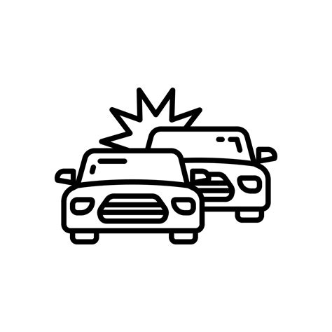 Road Accident icon in vector. Illustration 24239426 Vector Art at Vecteezy