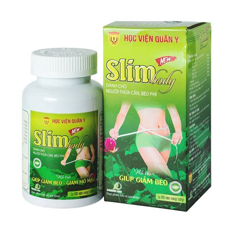 Giảm cân Slim Body New Học Viện Quân Y 100 viên | Shopee Việt Nam