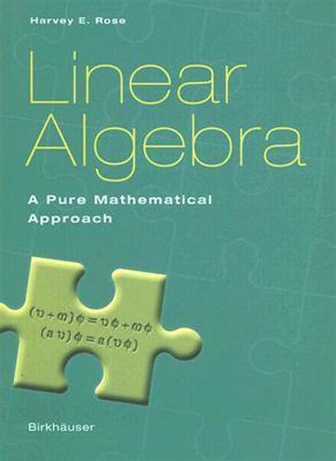 Linear Algebra | 9783764367923 | H. E. Rose | Boeken | bol