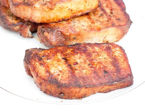 Grilled Boneless Pork Chops - Served From Scratch