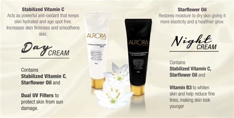 AURORA - DAY MOISTURE PROTECTION CREAM & NIGHT NOURISHMENT REPAIR CREAM