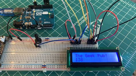 Arduino LCD Display Wiring - The Geek Pub