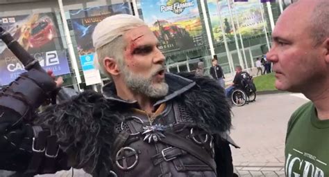 World's Best Geralt Cosplayer Meets Geralt's Voice Actor