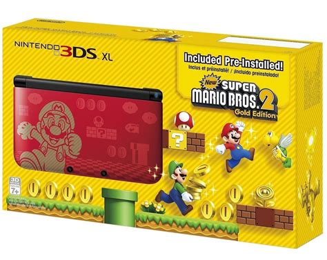 Nintendo 3DS XL Super Mario Bros. 2 Gold Edition Bundle - Codex Gamicus ...