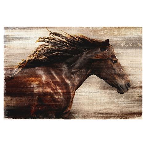 Free 2-day shipping. Buy Masterpiece Art Gallery Horse in Majestic ...