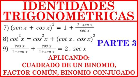 IDENTIDADES TRIGONOMÉTRICAS [ESTRATEGIAS FUNDAMENTALES] (CURSO COMPLETO ...