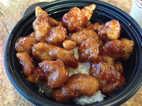 Panda Express "Orange Chicken and Rice" Yummm!! | Panda express orange ...