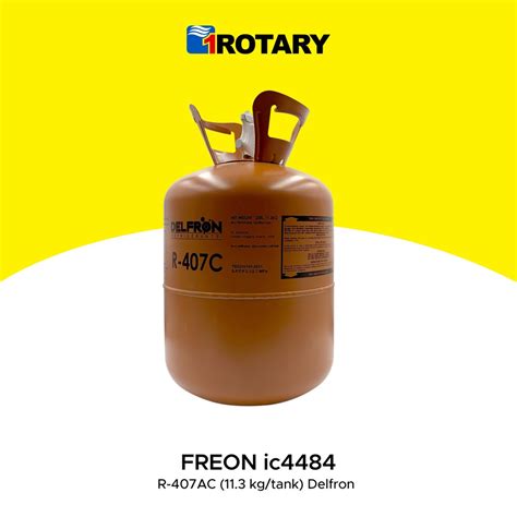 1ROTARY DELFRON 407C REFRIGERANT FREON 11.3KG IC4484 | 1Rotary