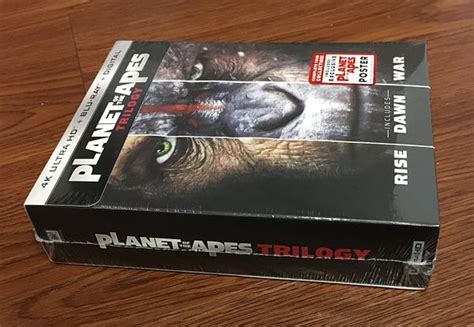 Unboxing PLANET OF THE APES Trilogy 4K UHD Blu-ray Box Set - Cinapse