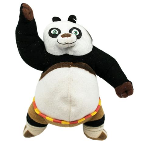 Kung Fu Panda Po In a Fighting Pose Small Size Stuffed Toy (7in ...
