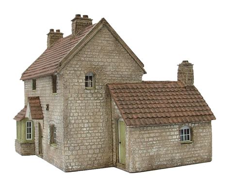 Parsnip Cottage in 1:76 by www.petite-properties.com... (Kit shown constructed & decorated ...