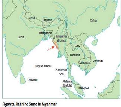 Location of Rakhine State in Myanmar | Download Scientific Diagram