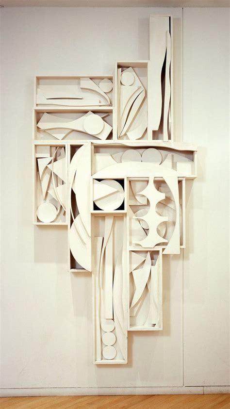 sculpture by Louise Nevelson | Louise nevelson, Cardboard sculpture ...