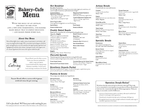 Panera Bread Menu, Menu for Panera Bread, Doral/Miami Springs, Miami - Urbanspoon/Zomato