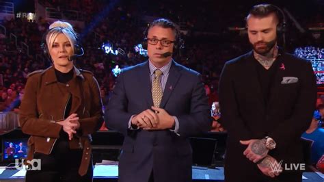 Emotional Reactions From Michael Cole, Renee Young & Corey Graves To ...