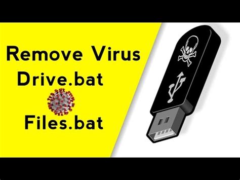 How To Remove Virus Drive.bat / Files.bat | Files.bat Virus Remove No ...