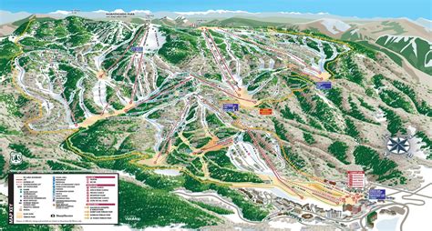 Steamboat Ski Resort Trail Map - Aurlie Philippa