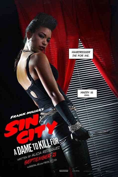 Rosario Dawson Sin City : ROSARIO DAWSON Frank Miller (SIN CITY) by ...