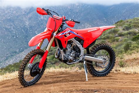 The CRF250R and CRF250RX headline the 2022 CRF family updates