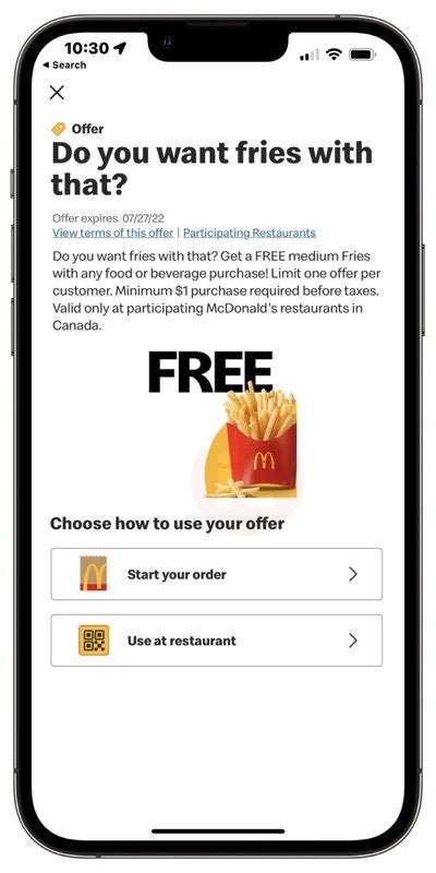 McDonald’s App Giving Away Free Fries for National French Fry Day ...