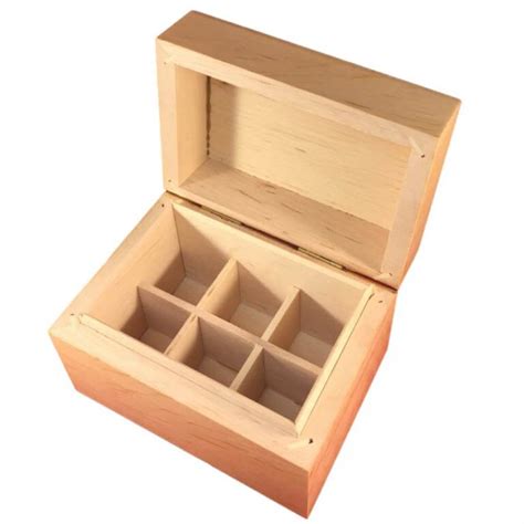 Essential Oils Direct - Wooden Aromatherapy Storage Box - Gift Box