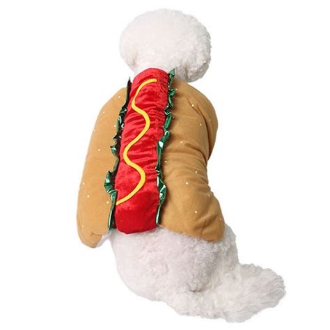 Adjustable Clothes Dachshund Puppy Sausage Pet Hot Dog Dress Up Costume