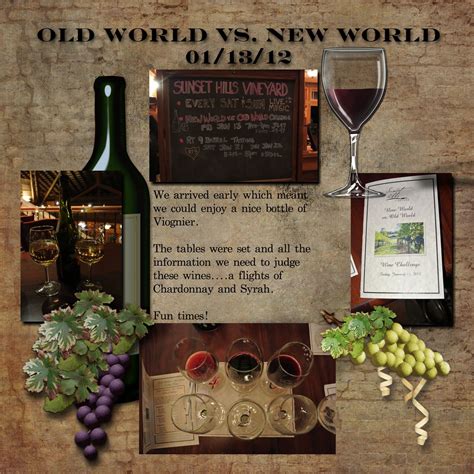 Old World vs. New World - Crockett's Corner