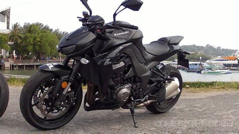 2015 model new kawasaki z1000 akrapovic - YouTube