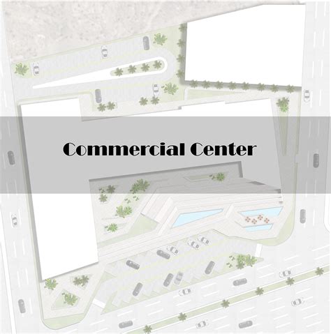 Commercial Center on Behance