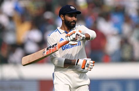 Ravindra Jadeja brings out the sword celebration for his fifty ...