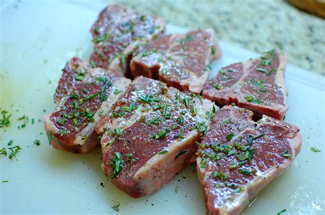 Pan Seared Rosemary Lamb Loin Chops with Balsamic Glaze — The 350 ...