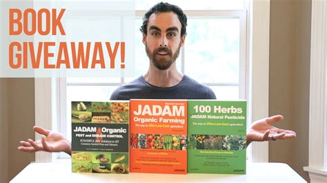 3 Must Own Organic Farming Books | JADAM GIVEAWAY! - YouTube