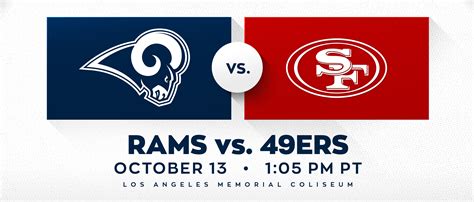 Rams vs 49ers - Los Angeles Coliseum