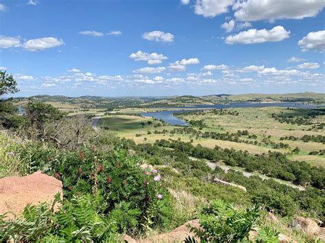 A nice view from Mount Scott : oklahoma