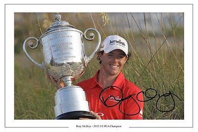 RORY MCILROY US PGA CHAMP GOLF 2012 SIGNED AUTOGRAPH PHOTO PRINT | eBay