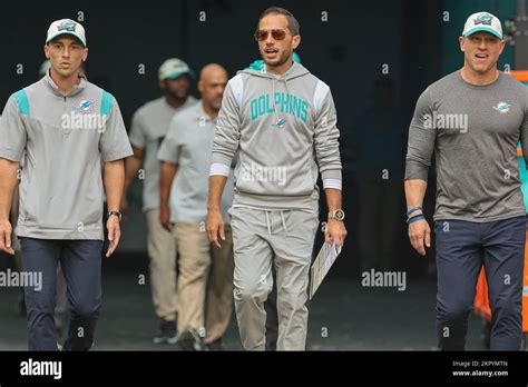 Miami. FL USA; Miami Dolphins head coach Mike McDaniel walks out to the ...