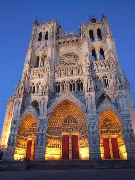 Amiens Cathedral, France Cathedral Basilica, Cathedral Church, Amiens, Church Architecture ...