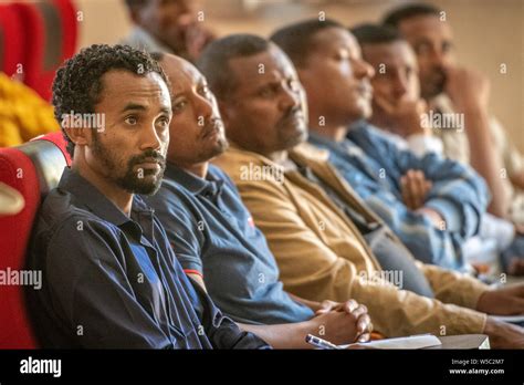 Students listen to a lecture at Debre Berhan University, Debre Berhan, Ethiopia Stock Photo - Alamy