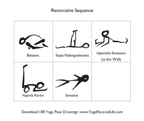 Feeling Tired? Try This Short Restorative Yoga Sequence – Yoga Flavored ...