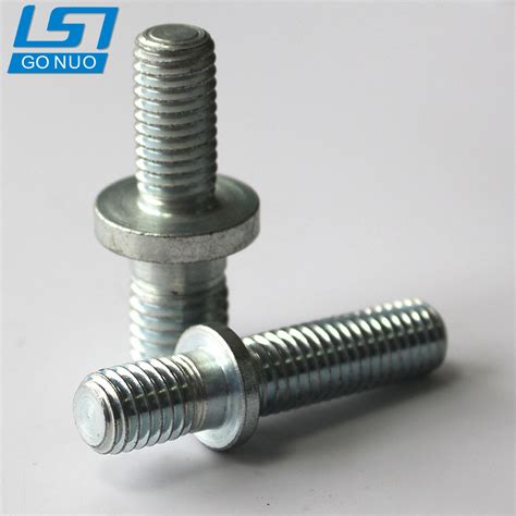 Customized Fastener Zinc Steel Threaded Double Ended Stud Bolts - China ...