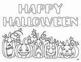 Happy Halloween coloring Pages  28 FREE PrintaBulk sketch template