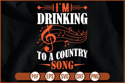 I M Drinking to a Country Song Graphic by dapiysvg07 · Creative Fabrica