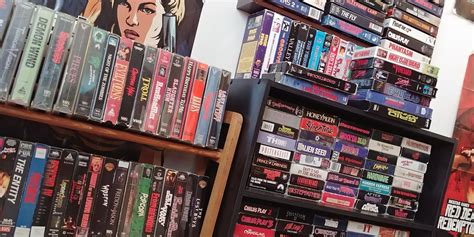 a glimpse at my horror collection : r/VHS