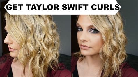 HOW TO GET TAYLOR SWIFT CURLS - YouTube