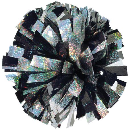 Chasse 2 Color Holographic Mix Cheer Pom Poms - Cheerleader Pom With ...