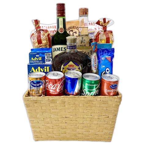 Bourbon and Cigar Gift Basket - Champagne Life Gift Baskets