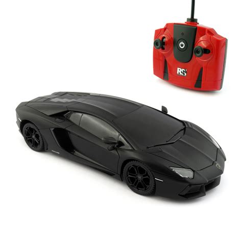 Lamborghini Aventador Matte Black Scale 1:24 Radio Remote Control Car Toy UK 5055731022307 | eBay