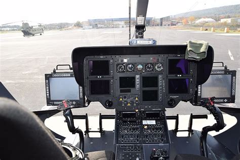 UH-72A cockpit. As we'd expect from a modern design (albeit based on the much older BK-117), the ...