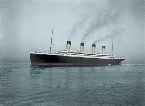 RMS Olympic on her sea trial in late may, 1911. Rms Titanic, Titanic ...