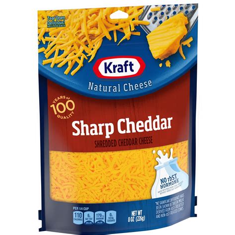 Buy Kraft Sharp Cheddar Shredded Cheese, 8 oz Bag Online at Lowest Price in Ubuy Nepal. 46921294